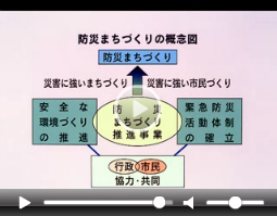 映像シリーズ31「まちづくりと防災」のサンプル